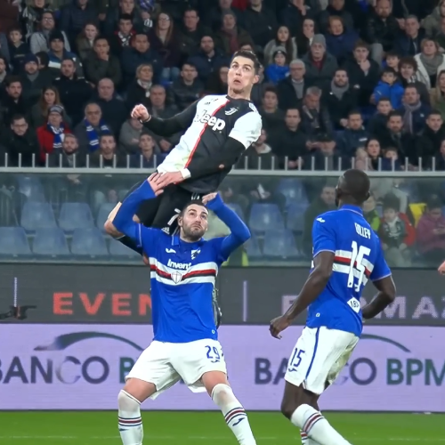 Cristiano Ronaldo Insane Jump Live Wallpaper
