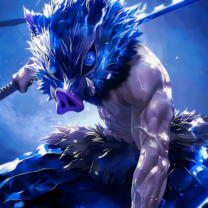 Inosuke Hashibira Live Wallpaper New Tab