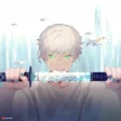 Samurai Anime Boy Koi in Sword Live Wallpaper