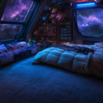 Lofi Space Room Live Wallpaper