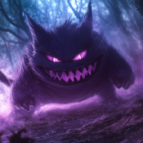 Gengar a Spooky Pokémon Adventure Live Wallpaper