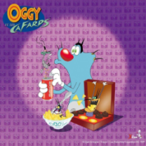 Oggy And The Cockroaches Wallpaper