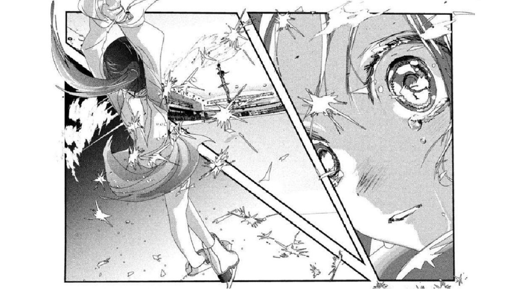 Inori in Medalist's manga