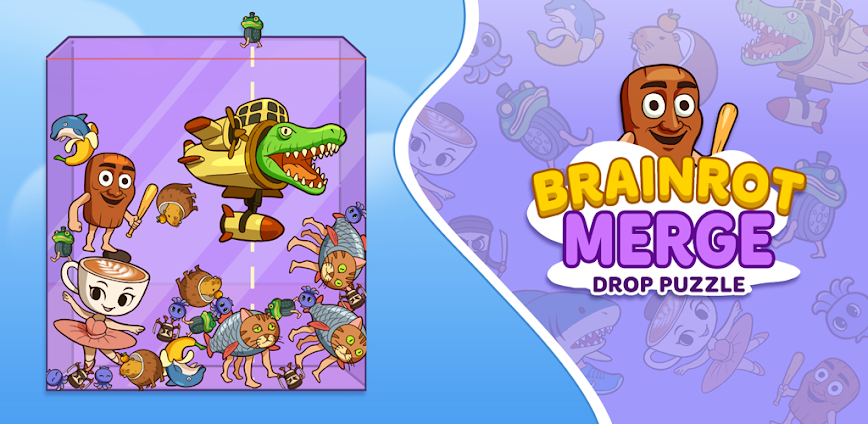 Brainrot Merge – Drop Puzzle