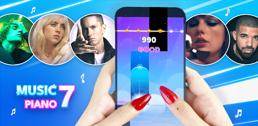 Music Piano 7: Rush Song Games