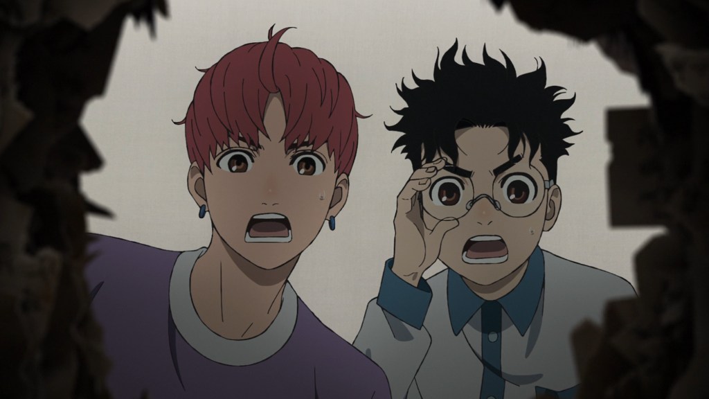 Dandadan Characters Okarun Jiji Anime