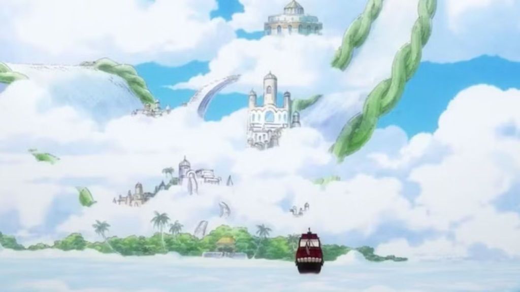 Skypiea Island from One Piece