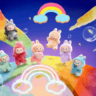 Labubu Rainbow Live Wallpaper