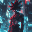 Cyberpunk Son Goku Live Wallpaper