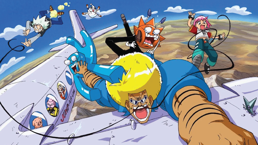 Bobobo Bo-bo Shonen Jump parody anime
