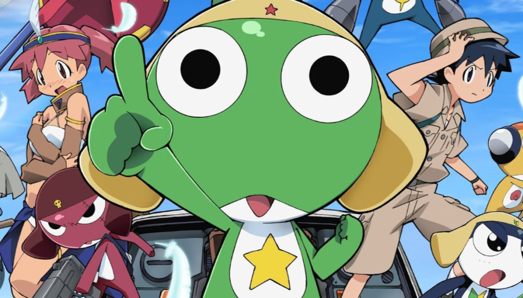Sgt Frog parody anime