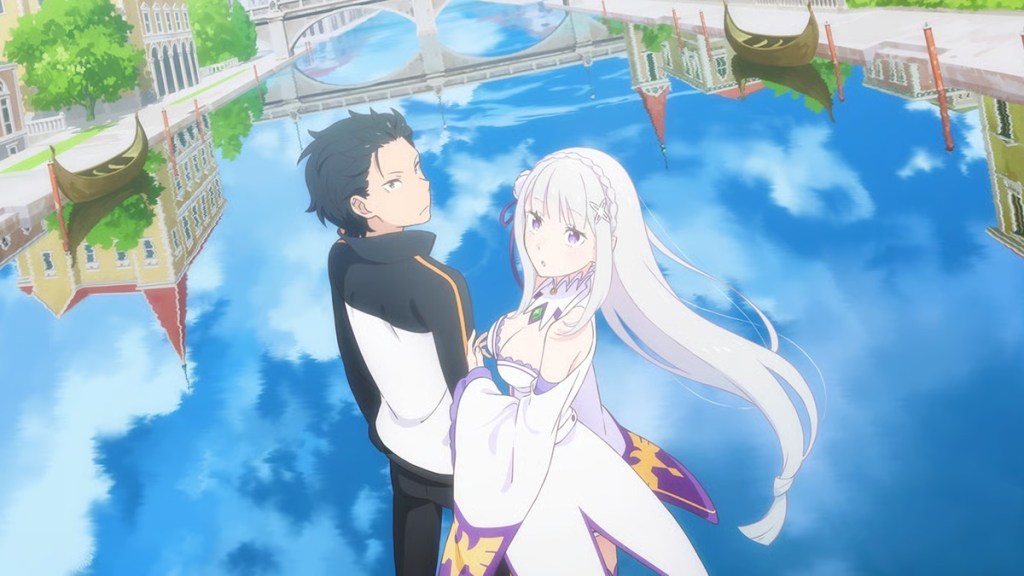 ReZero action fantasy anime like Black Clover