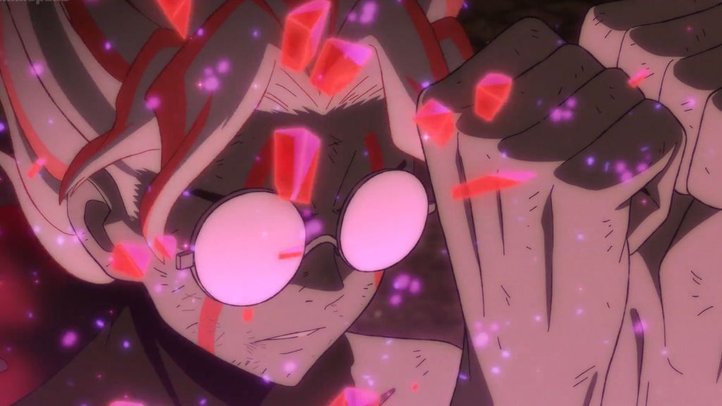 Okarun as seen in Dandadan season 2 episode 3 after defeating the evil eye