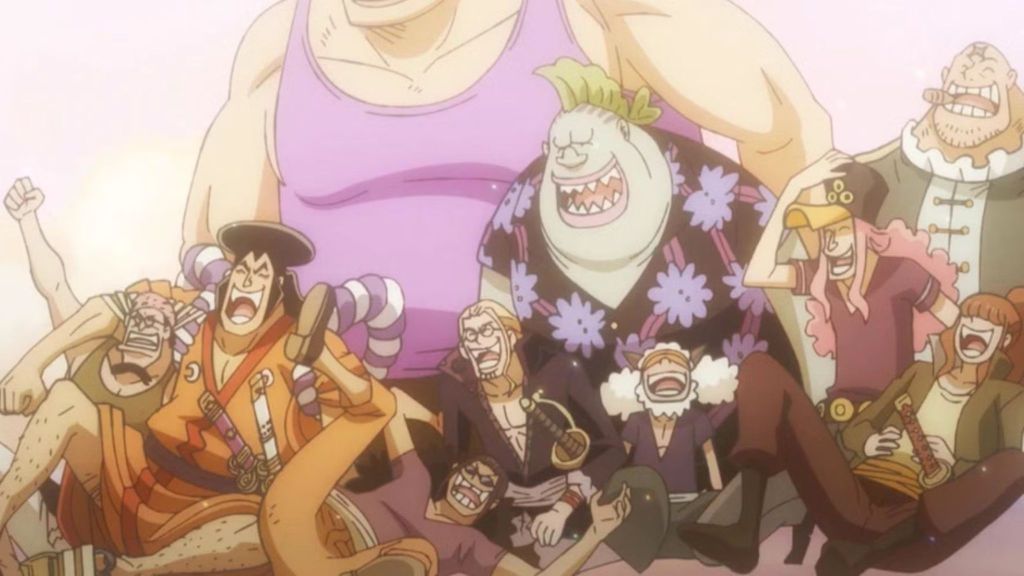 Roger Pirates on Laugh Tale island.