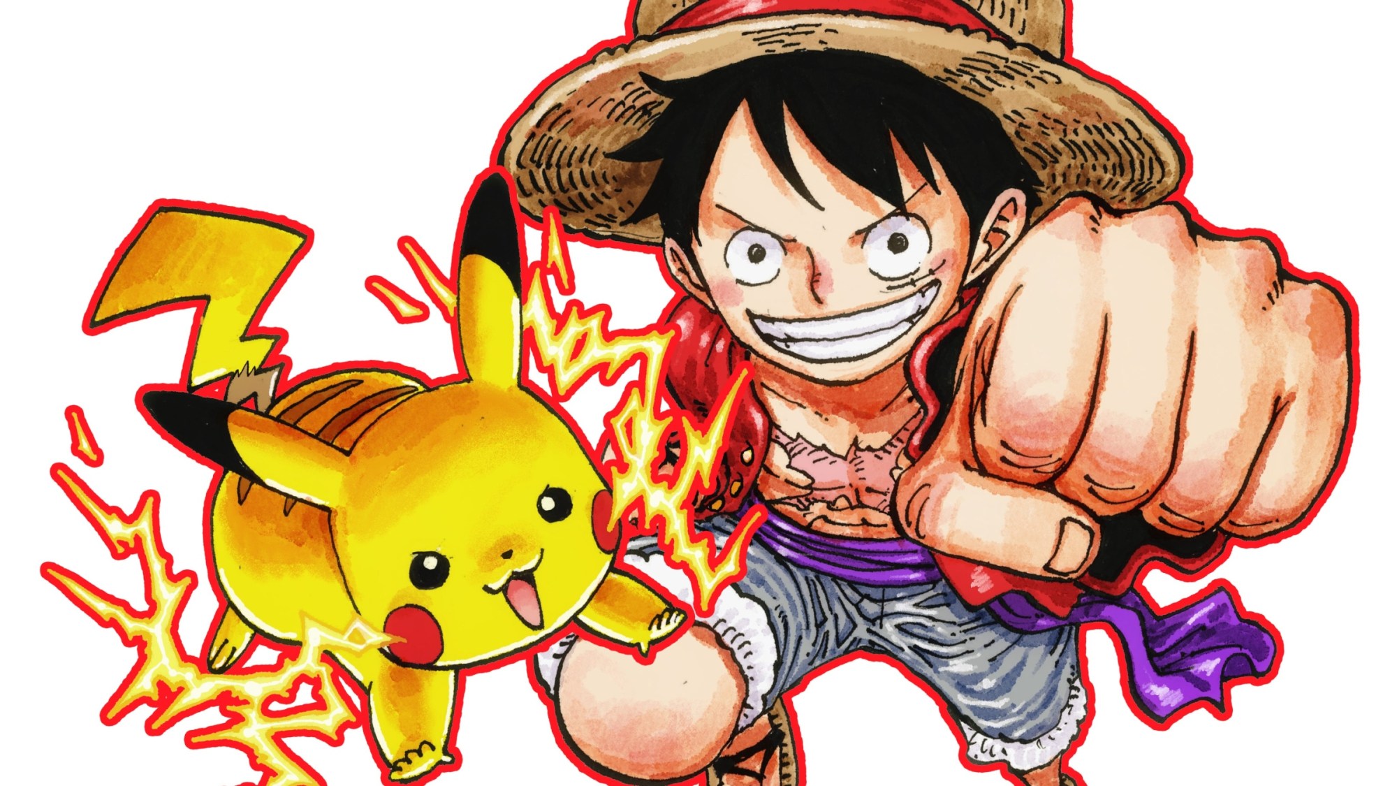 Pokemon-Shonen-Jump-Crossover-One-Piece-Luffy-Pikachu.jpg Pokemon-Shonen-Jump-Crossover-One-Piece-Luffy-Pikachu.jpg
