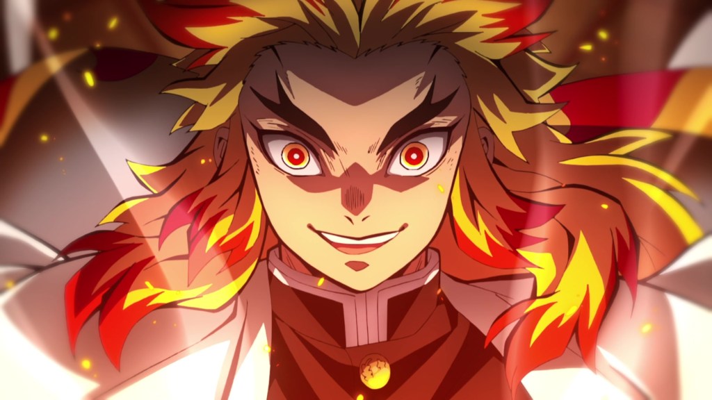 Demon Slayer Mugen Train Rengoku anime most powerful hashira