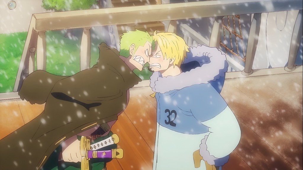 One Piece Sanji Zoro