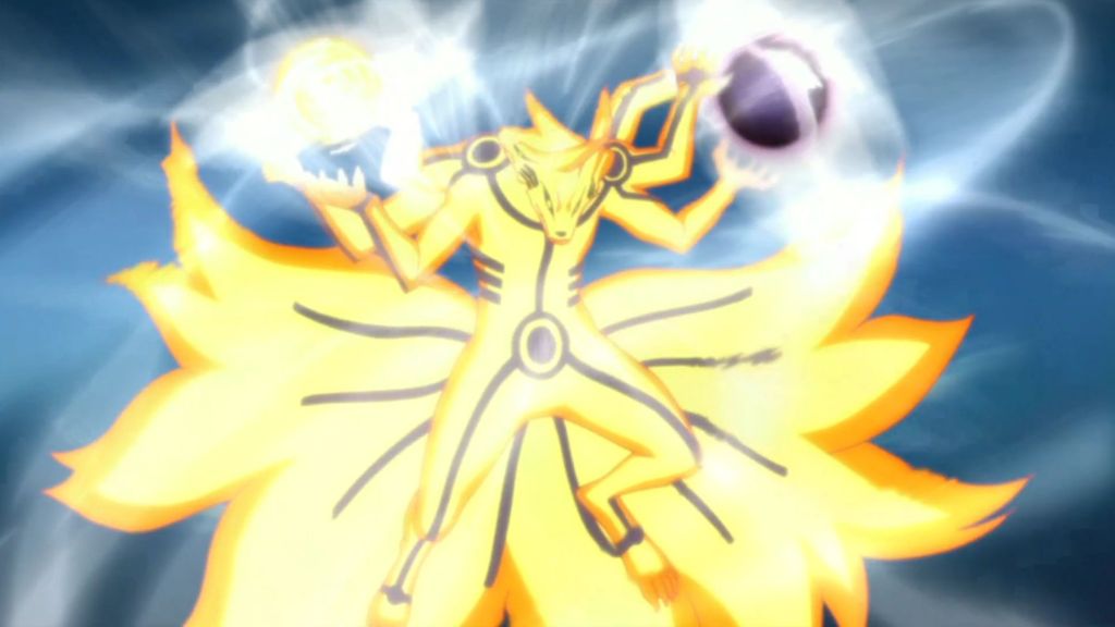 Naruto Asura Kurama Mode