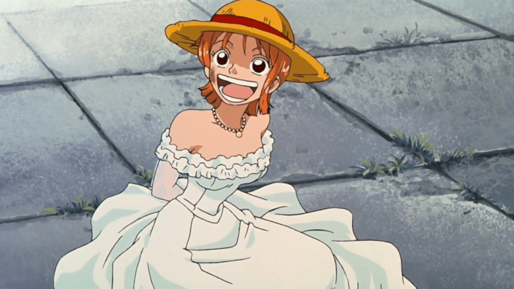 One Piece Best Nami Outfits wedding dress