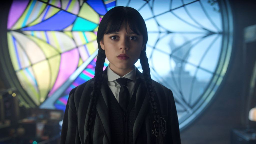 Jenna Ortega in Netflix's Wednesday