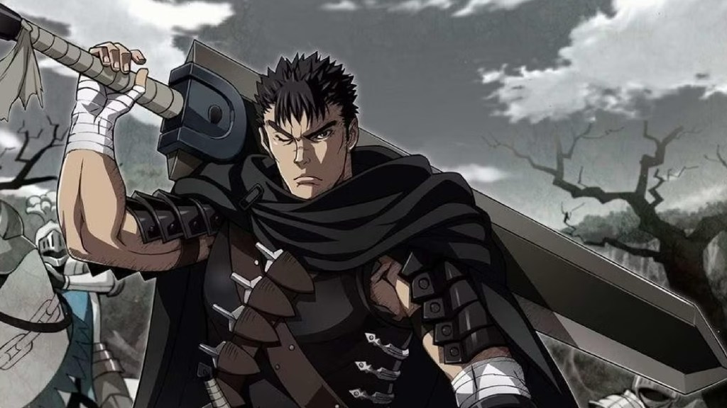 Best swordfighters in anime Guts from Berserk