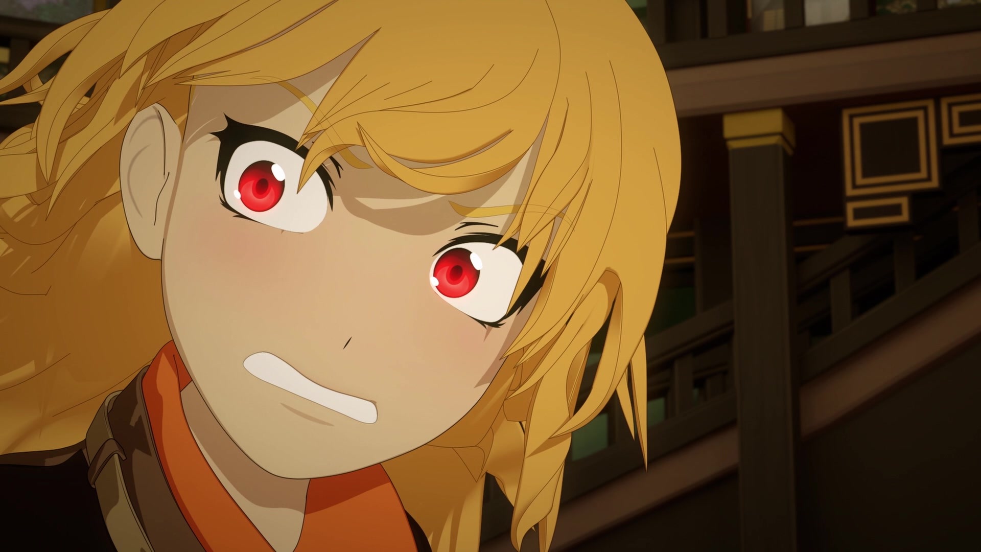 Yang's Burn Semblance in RWBY