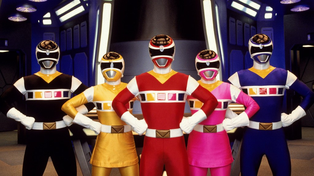 Line up for Power Rangers In Space