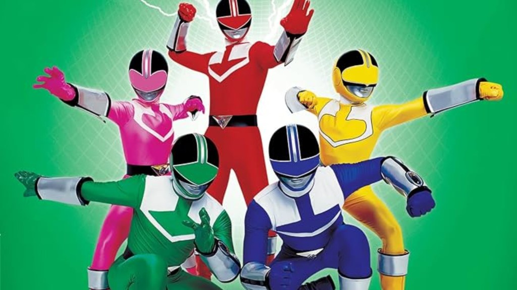 Key art for Power Rangers Time Force