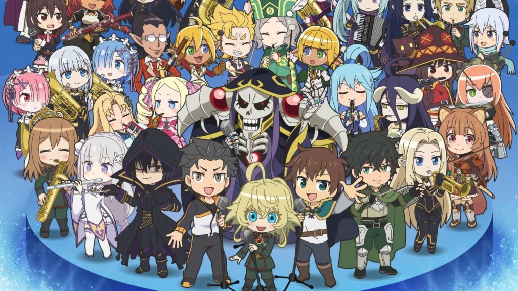 Key Art for Isekai Quartet Season 3