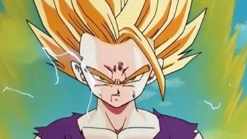 Super Saiyan 2 Gohan in Dragon Ball Z