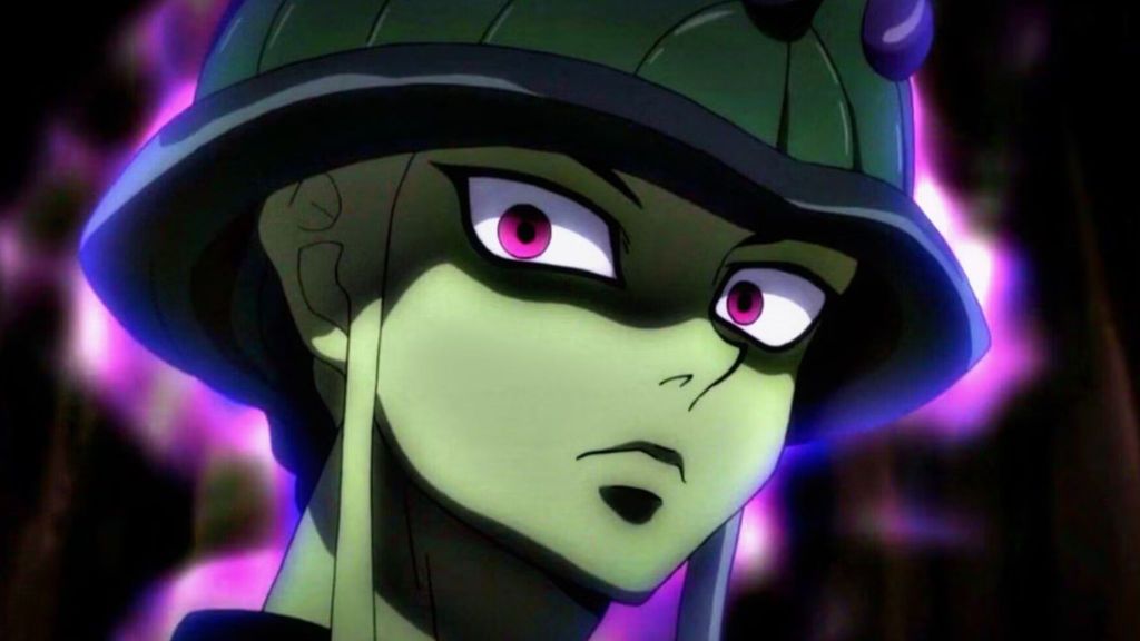 Meruem with purple aura