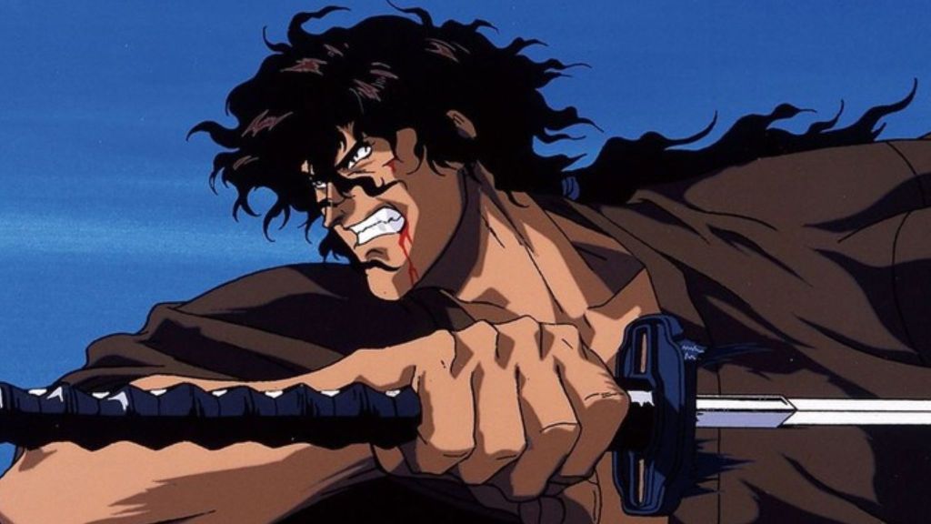 Ninja Scroll bringing out his sword