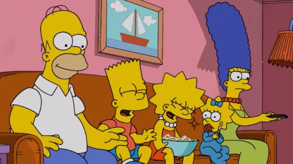 Still from The Simpsons Season 37